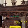 sập thờ tứ linh cỡ nhỏ kèm chân nghê sập thờ tứ linh cỡ nhỏ kèm chân nghê