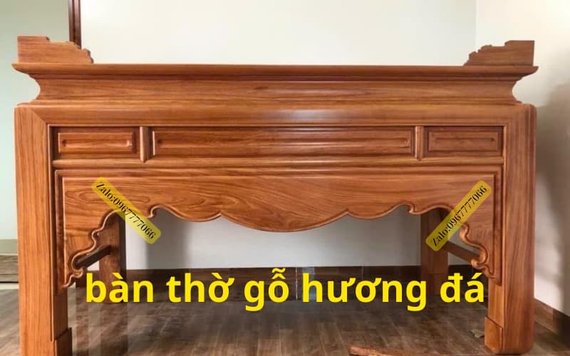 bàn thờ gỗ hương đá